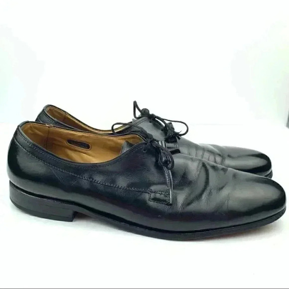 Allen Edmonds Mens Menton size 12 AA black Leather display picture 3